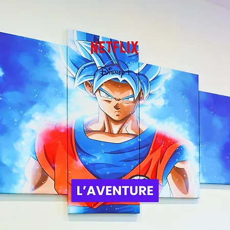 Ideal Pour Professionnels & Familles - Travail & Loisirs - Borne Arcade - Billard - Jeux Video - Wifi Fibre - Netflix & - Experience Unique - Jeu Bonus Offert !
